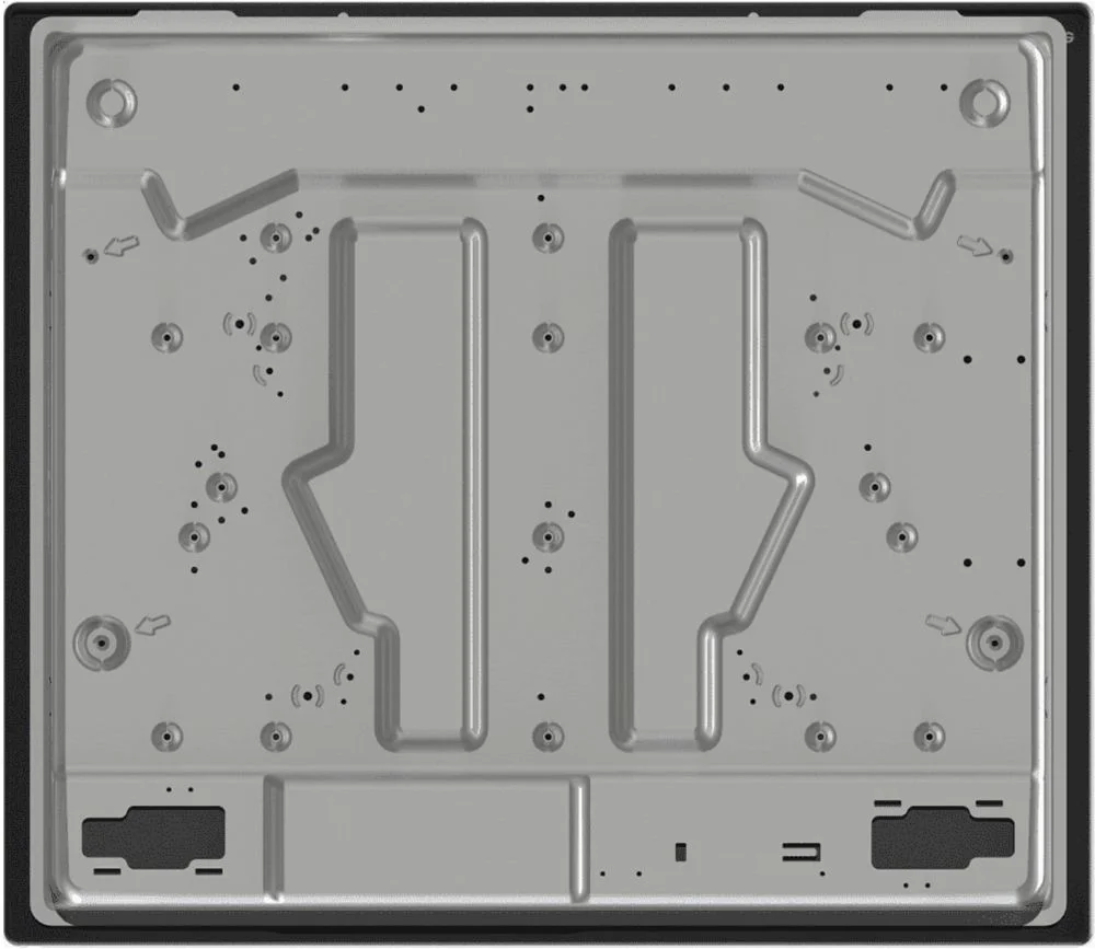 Поверхность газовая Gorenje G641EXB (Essential / Черный / Чугунные решетки / BigSurface)-6