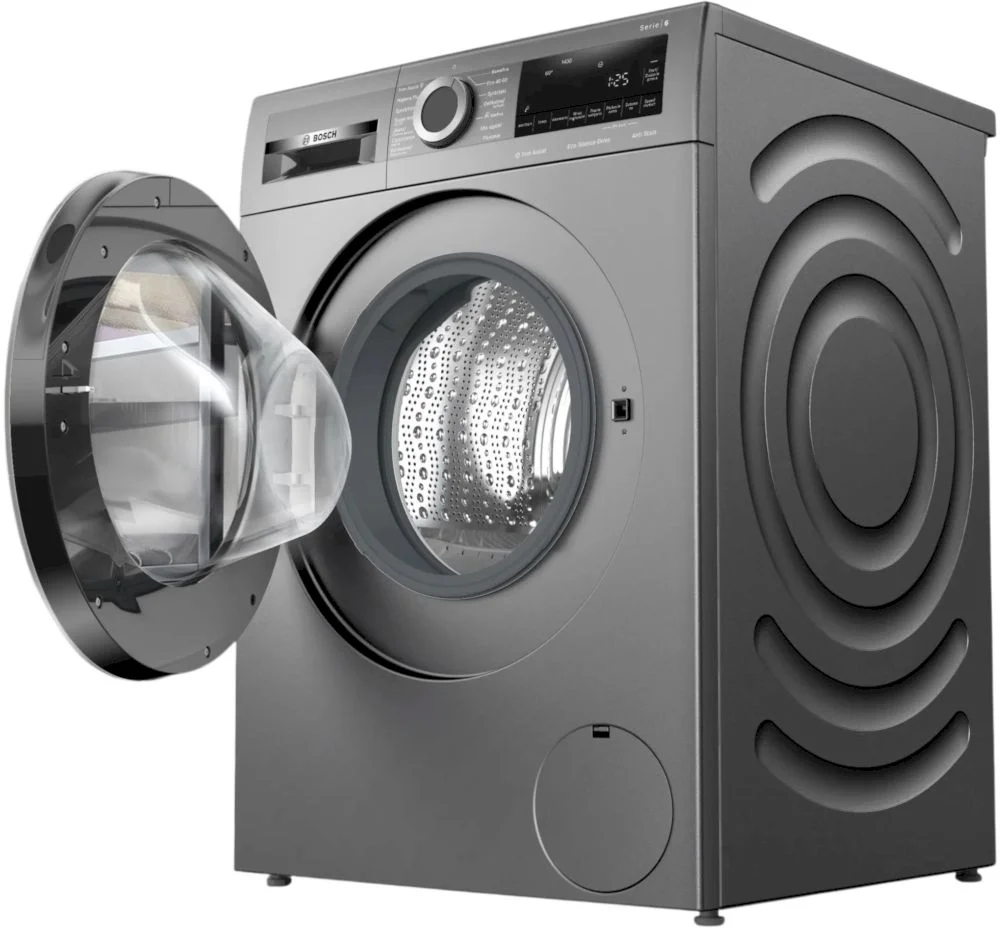 Стиральная машина Bosch WGG244ZCPL (Serie6 / 59-63,6см / 9кг / 1400об / SpeedPerfect / IronAssist / EcoSilence Drive / PreSoaking / A+++ / Серый)-2