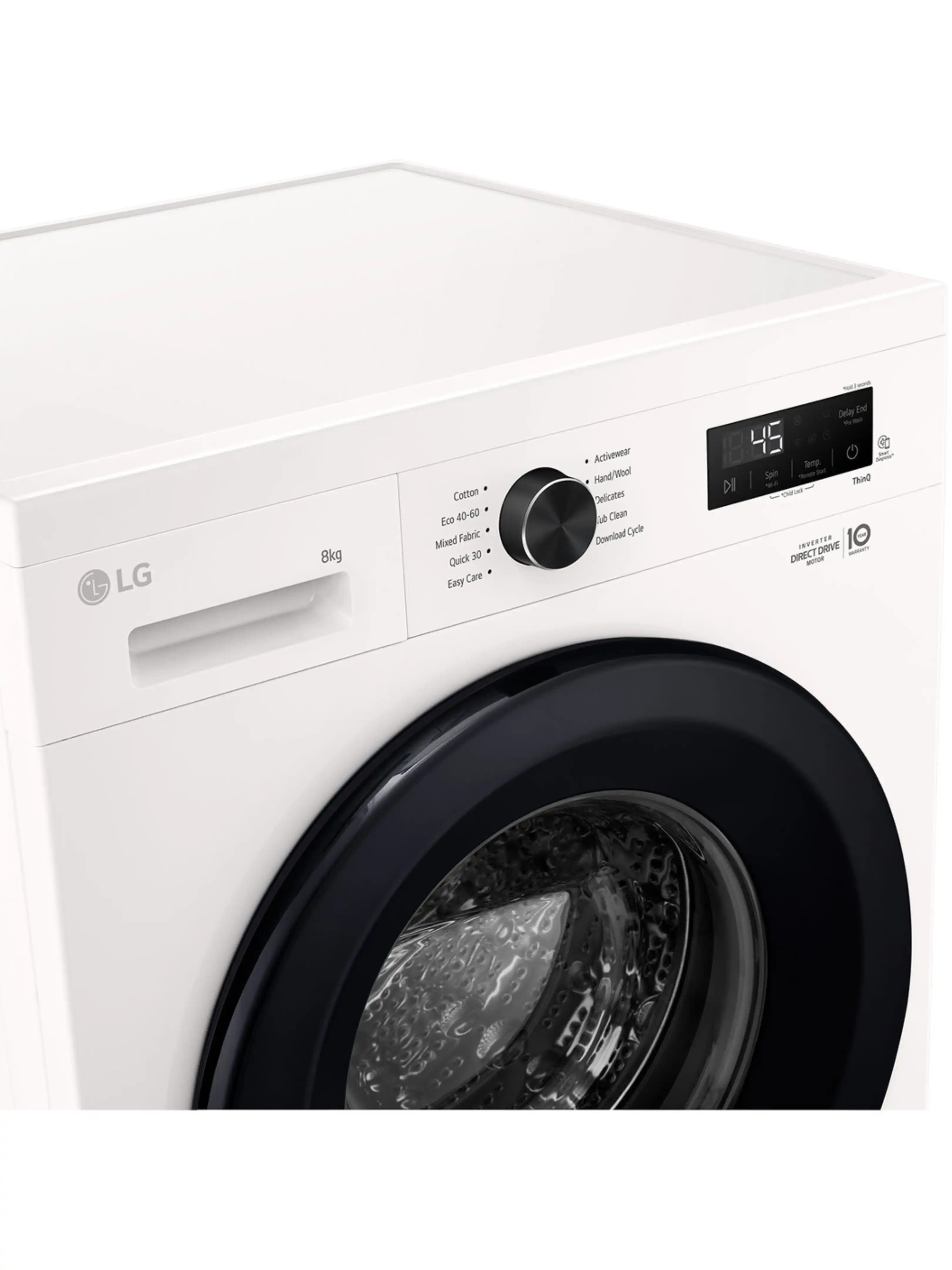 Стиральная машина LG F4X1008NWK (55-59см / 8кг / 1400об / пар / AI DD™ / Smart Diagnosis / А+++)-1