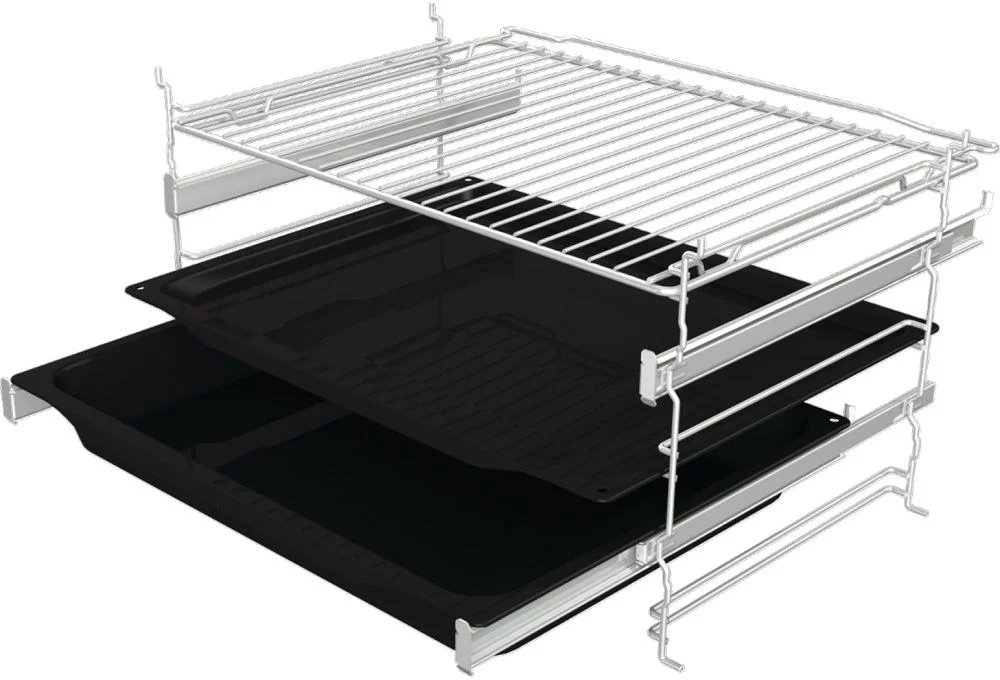 Духовой шкаф Gorenje BO6735CLI (Classico / 77 л / до 300 °C / Бежевый, металл / AquaClean / PerfectGrill / телескопические направляющие (x2) / А)-2