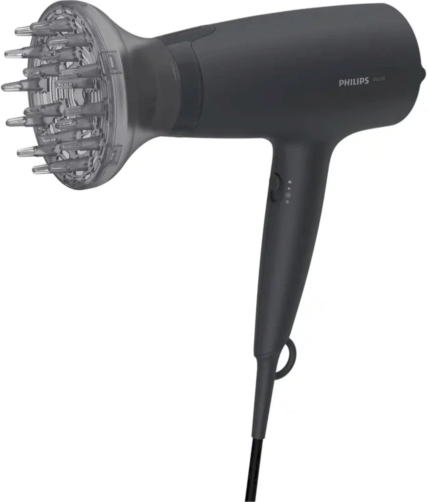 Фен Philips BHD302/00 (полноразмерный / 1600 Вт / 3 режима / холодный воздух / генератор ионов / шнур - 1,8 м)-2