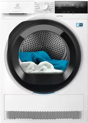 Сушильная машина с тепловым насосом Electrolux EW7DX385AP (DelicateCare 700 / 63,6см / 8кг / MixCare / SensiCare / EasyClean / А+++)-0