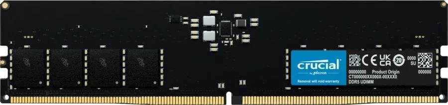 Память DDR5 32GB 5600Mhz Crucial  CT32G56C46U5-0