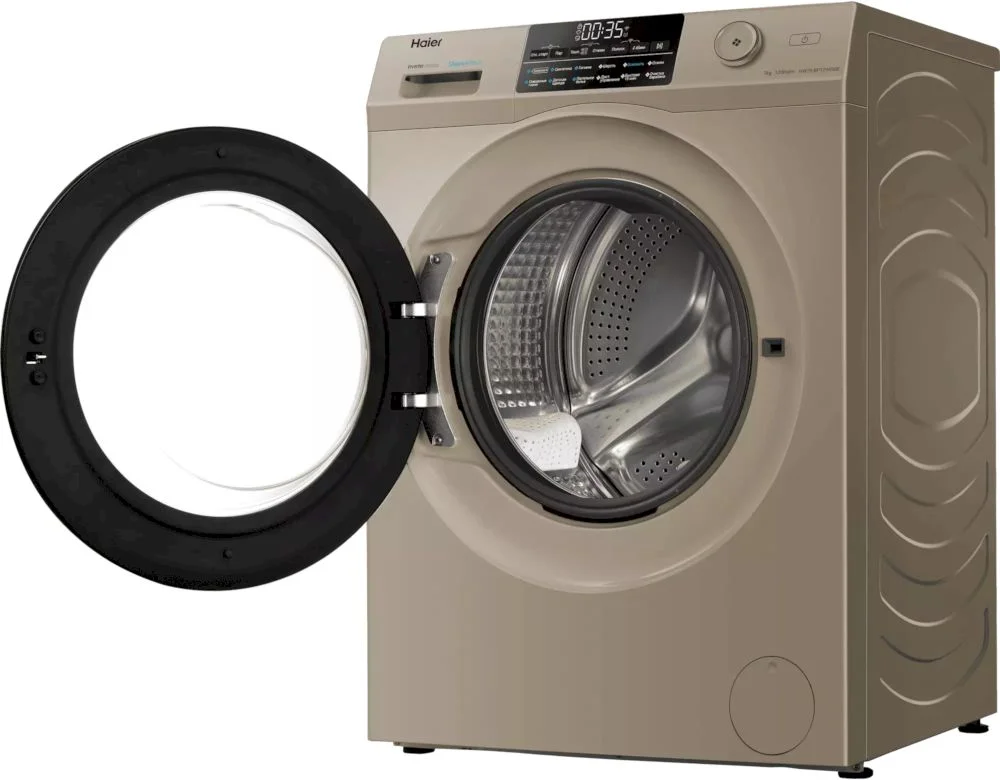 Стиральная машина Haier HW70-BP12959GE (45.4 см / 7кг / 1200об / пар / i-Time / Smart Dual Spray / Wi-Fi(evo) / Invertor / A+++)-4