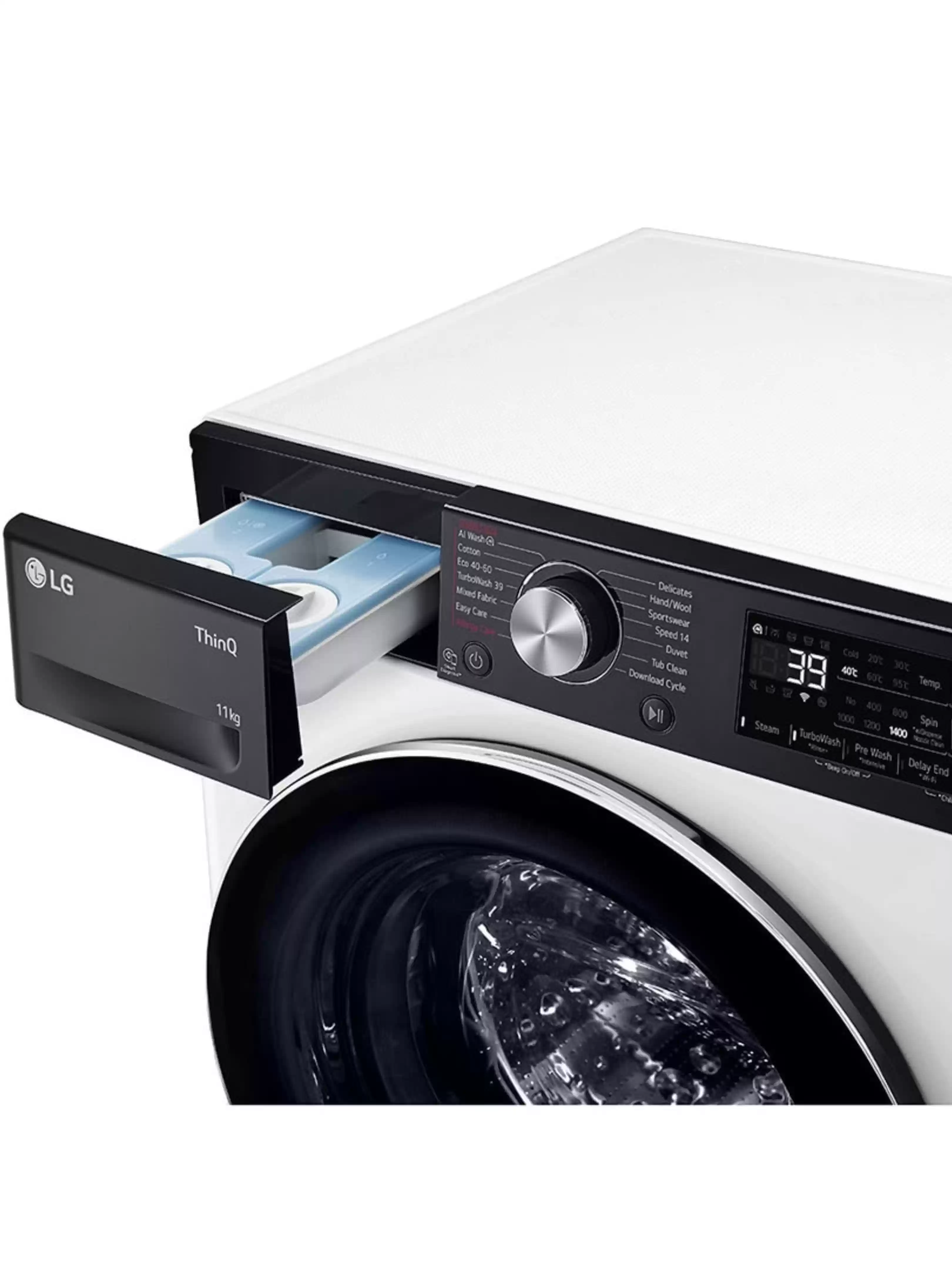 Стиральная машина LG F4WR711S3HA (56,5см / 11кг / 1400об / пар / AI DD / TurboWash360 / ThinQ(Wi-Fi) / Inverter Direct Drive / A+++)-4