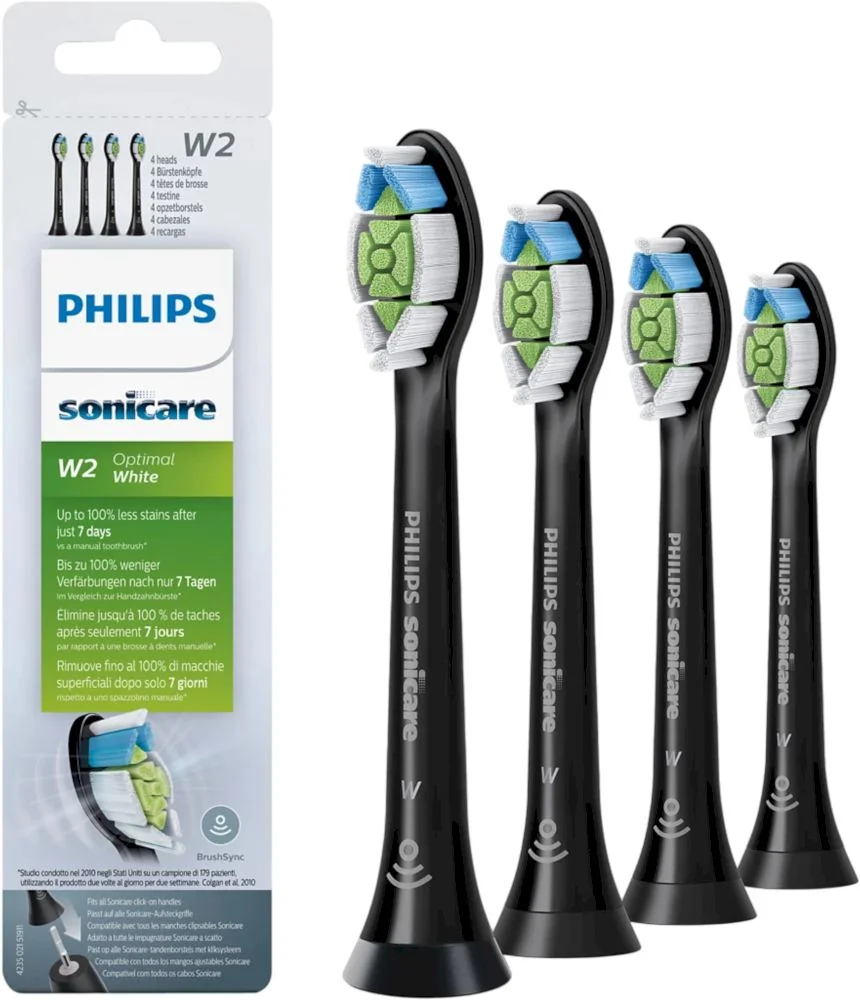 Насадка для зубных щеток Philips HX6064/11 Optimal White (4 шт)-0