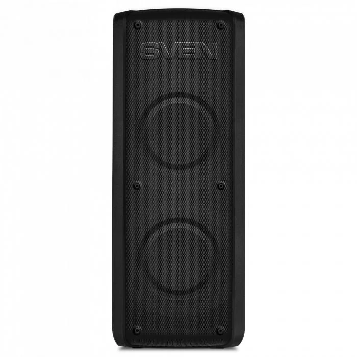 Беспроводная портативная колонка SVEN PS-710 / 100W / microSD / USB / FM / Bluetooth /  Батарея 4400mAh / RGB подсветка / караоке / Чёрный-5