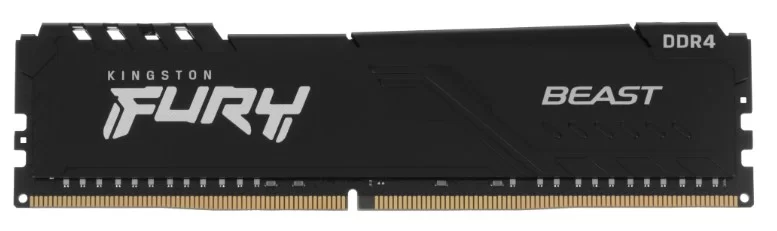 Память DDR4 16Gb 3200MHz Kingston FURY Beast Black KF432C16BB1/16WP-0