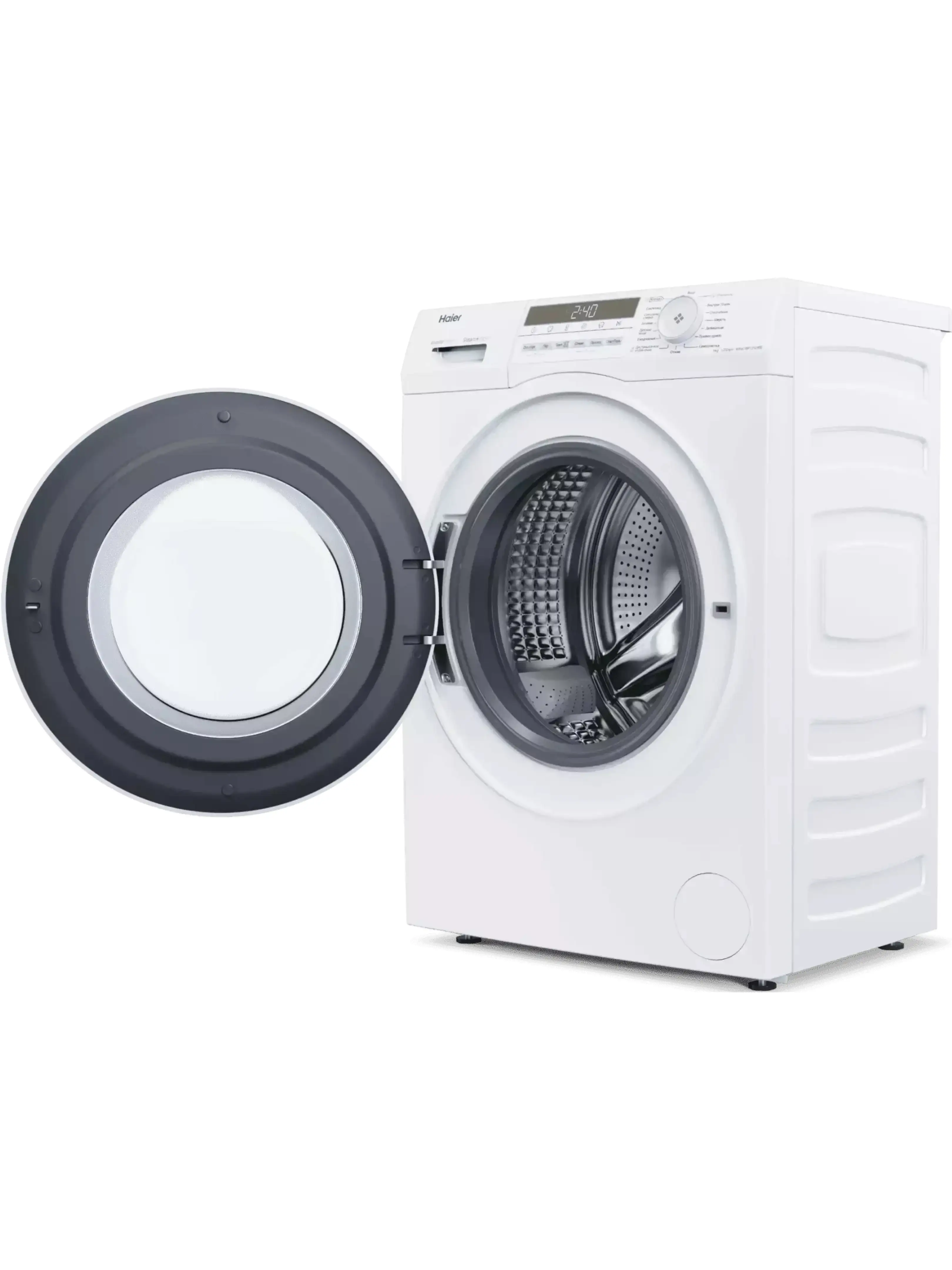 Стиральная машина Haier HW60-BP12929BE (46 см / 6 кг / 1200об / пар / i-Refresh / Auto weighing / Smart Dual Spray / Wi-Fi (Evo) / Invertor / A+++)-2