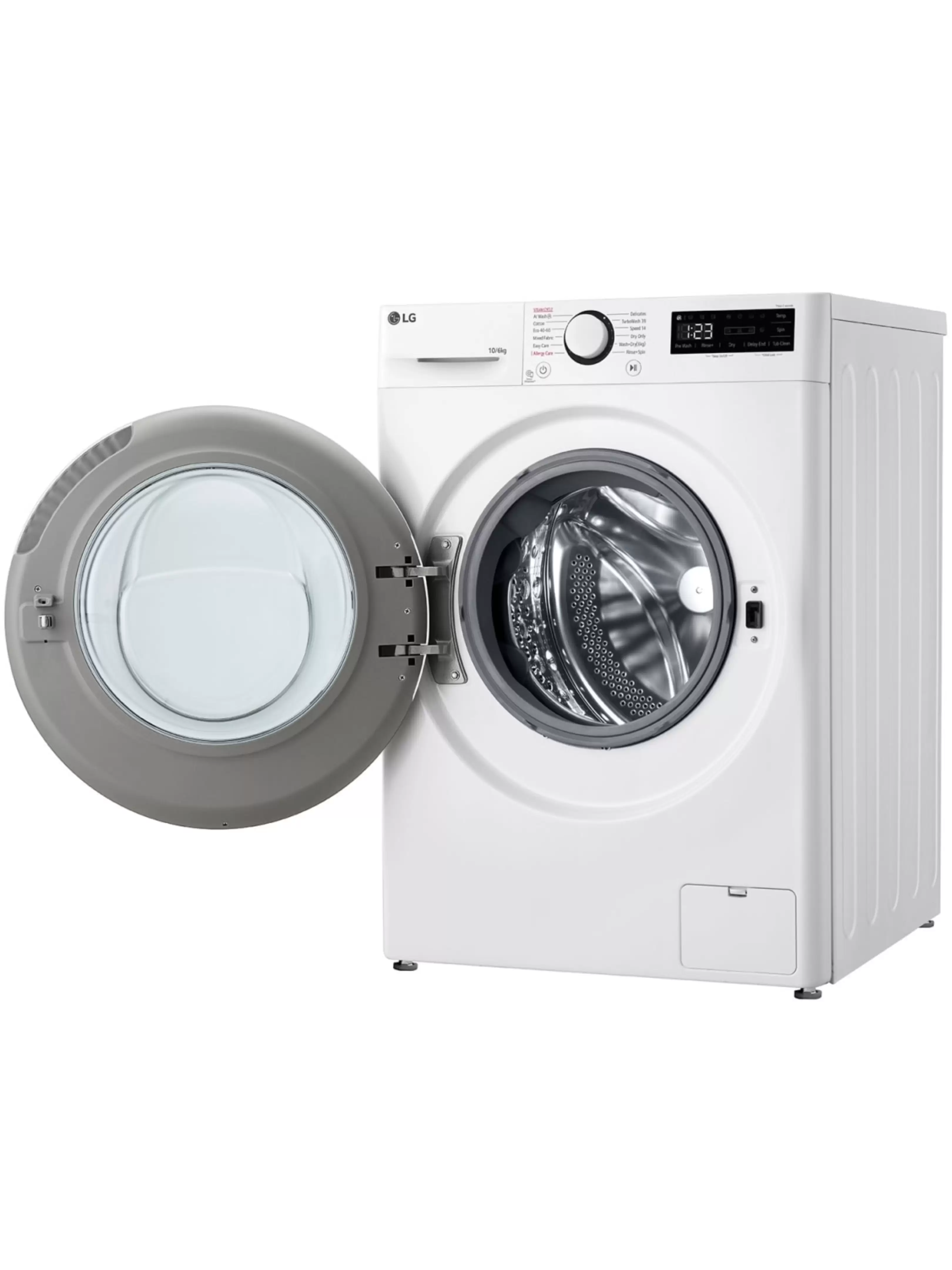 Стирально-сушильная машина LG F4DR510S0W (56.5см / 10кг / 6кг / 1400об / пар / AI DD / TurboWash™360 / Inverter Direct Drive / A+++)-10