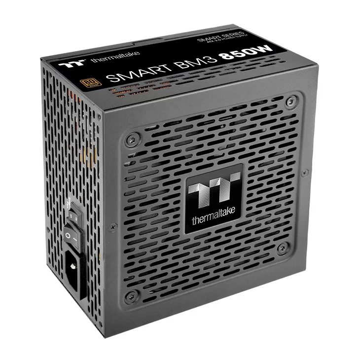 Блок питания Thermaltake 850W Smart BM3 полумодульный (80+ Bronze, 20+4 pin, 2x 4+4 pin CPU, 12VHPWR, 4x 6+2 pin PCI-E, Smart Zero Fan, 120mm Fan)-2