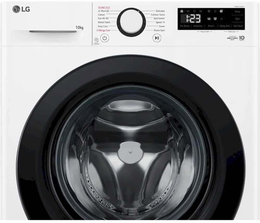 Стиральная машина LG F4WR510SBW (56,5см / 10кг / 1400об / пар / AI DD / Steam / Smart Diagnosis / Inverter Direct Drive / A+++)-5