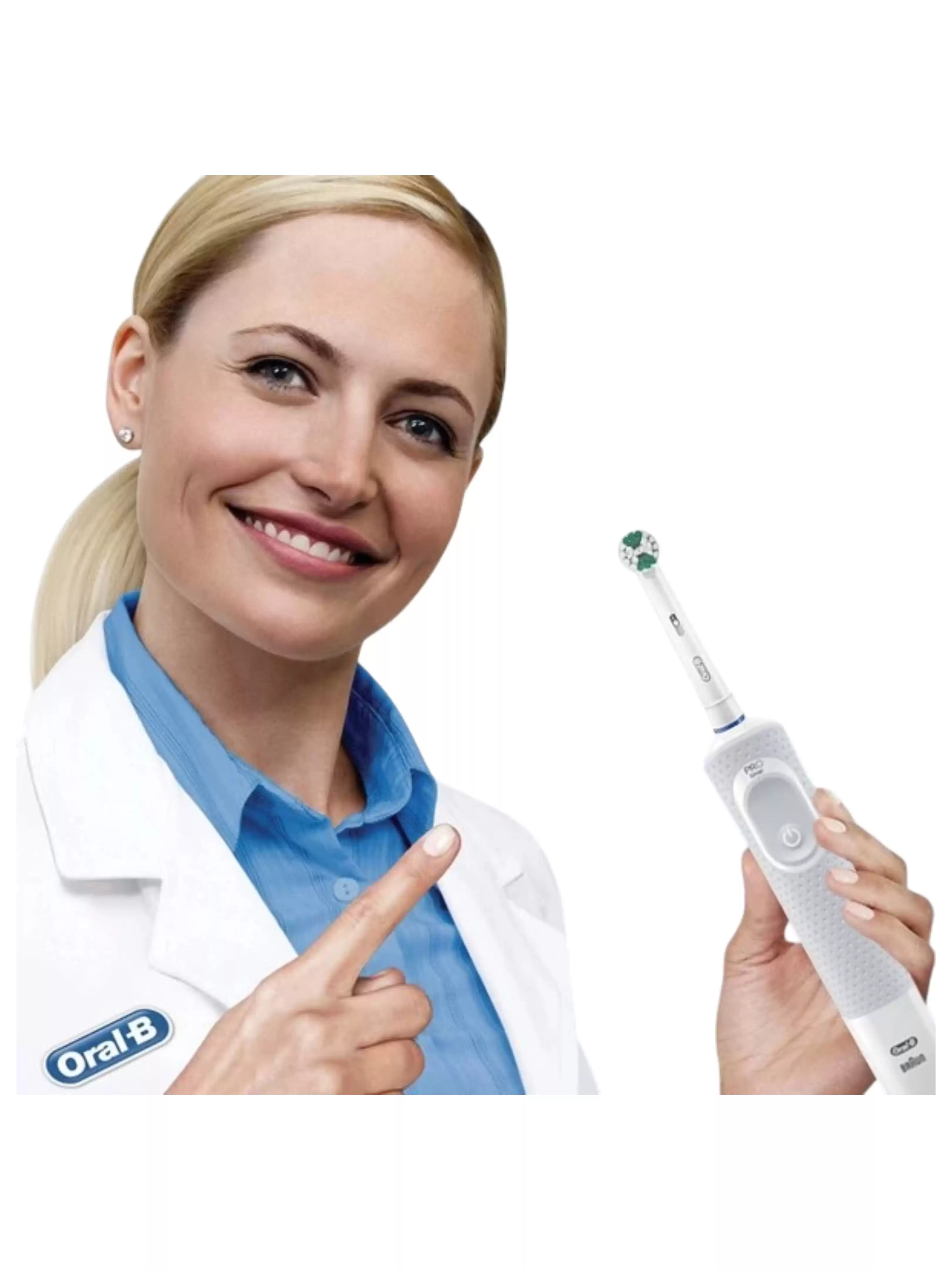Зубная щетка электрическая Braun Oral-B Vitality 100 Easy Clean белая-5