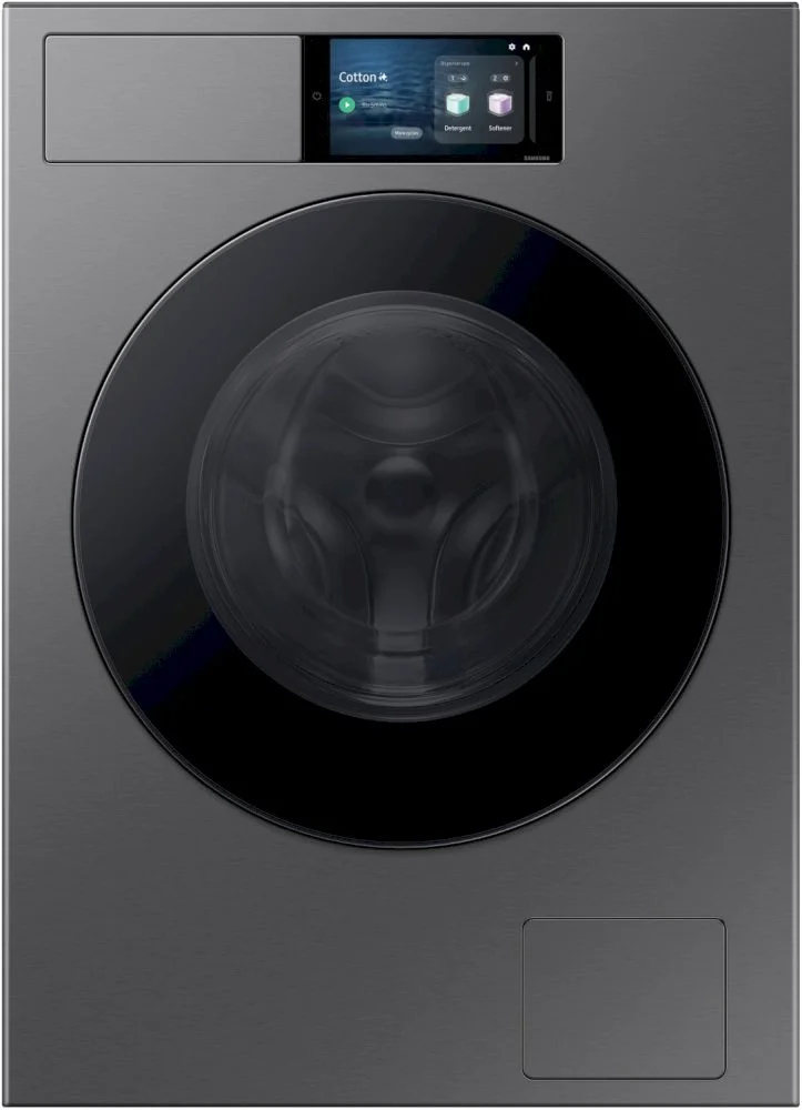 Стиральная машина Samsung WF90F09C4SU4 (60см / 9кг / 1400об / пар / Wi-Fi / AI Wash, AI Home / мотор - Digital Inverter / A+++ / Серебро)-0