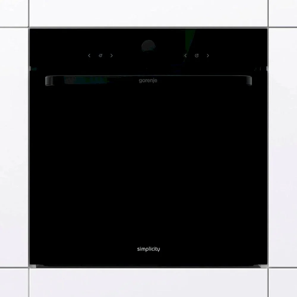 Духовой шкаф Gorenje BOS6737SYB (Simplicity 2.1 / Черный / SilverMatte / IconLED / GentleBake / AirFry / AquaClean / CompactDoor)-3