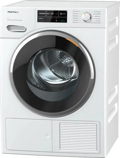 Сушильная машина с тепловым насосом Miele TWL780W EcoSpeed&Steam (T1 / 64,3см / 9кг / EcoDry / FragranceDos / PerfectDry / AddLoad / Miele@home)-0