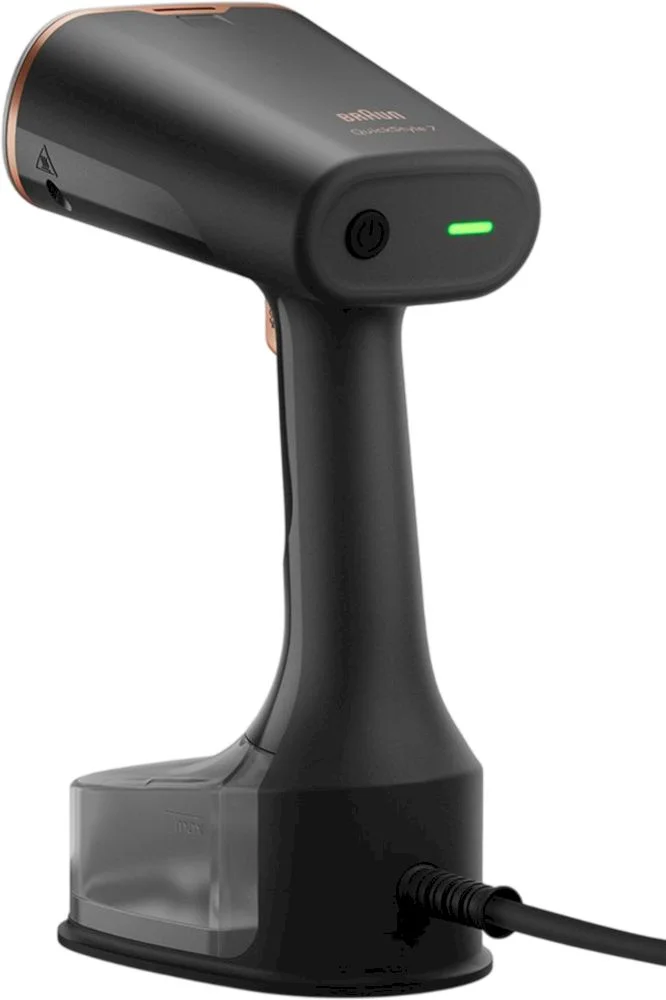 Отпариватель ручной Braun GS7077BK (1600 Вт / 0.25 л / 35 г/мин / горизонтальное отпаривание)-2