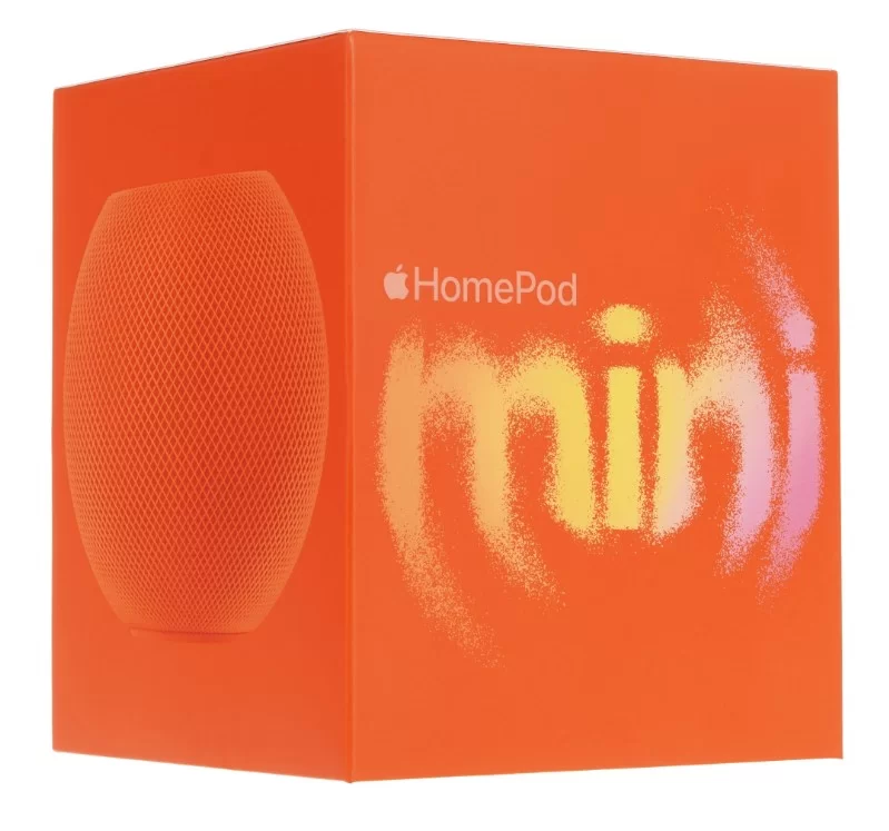 Умная колонка Apple HomePod mini, оранжевый-8