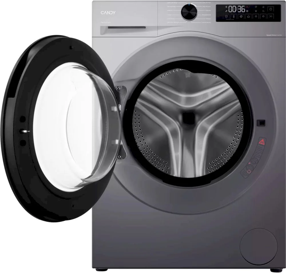 Стиральная машина Candy Nova C33W4 07MBR-07 (41.5-46.5см / 7кг / 1000об / Пар / Инверторный мотор / A / Серая)-3