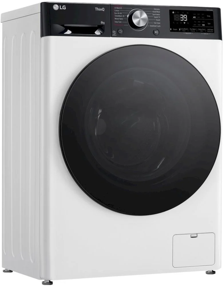 Стиральная машина LG F2WR708S2H (47.5см / 8кг / 1200об / пар / добавление белья / AI DD ™ / TurboWash™ 360˚ / Wi-Fi / Inverter Direct Drive / A+++)-1
