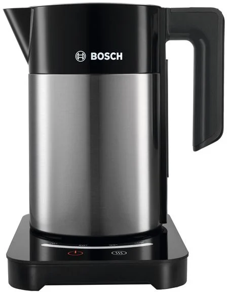 Чайник Bosch TWK7203 (2200Вт / 1,7л / металл / черный / контроль температуры)-1