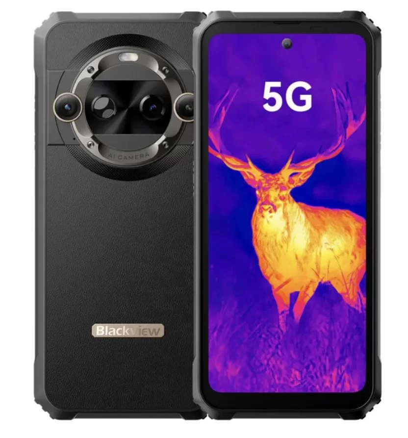 Смартфон Blackview BL9000 Pro 12/512 (тепловизор),чёрный-1