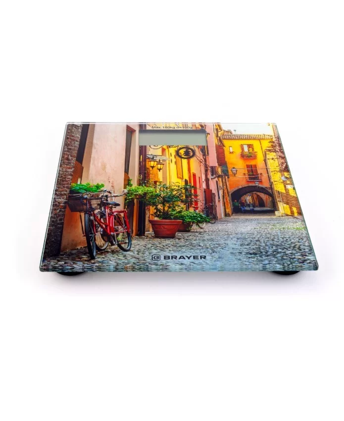 Весы электронные напольные Brayer BR3730 (180 кг)-0