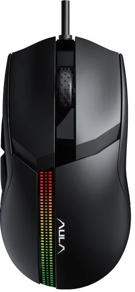 Проводная игровая мышь AULA F813 PRO, (Проводная/12400 dpi), Черная-0