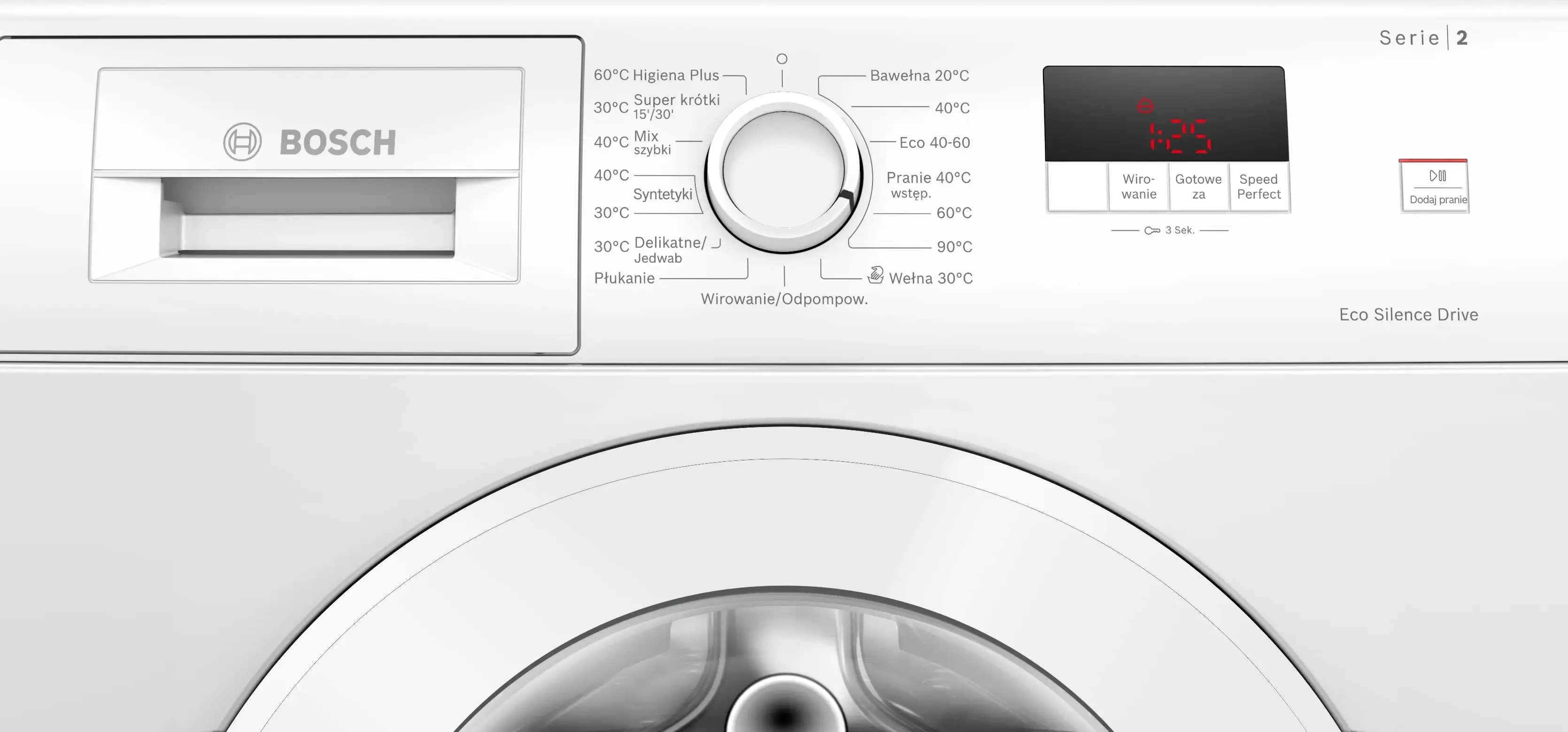 Стиральная машина Bosch WGE02201PL (Serie2 / 58.8-63,2см / 7кг / 1200об / SpeedPerfect / ActiveWater Plus / EcoSilence Drive / A+++)-4