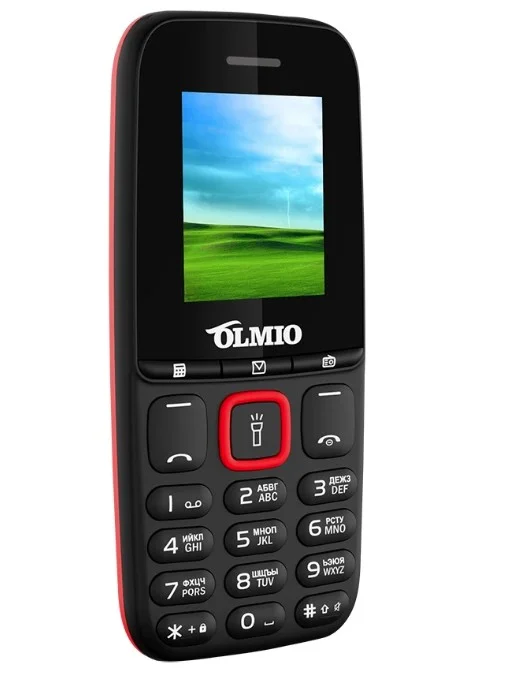 Телефон мобильный Olmio A15, черный-0