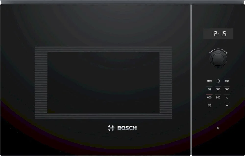 Микроволновая печь встраиваемая Bosch BFL554MB0 (Serie6 / черный / 25л / ширина - 59,4 см / 900Вт / Autopilot7)-0