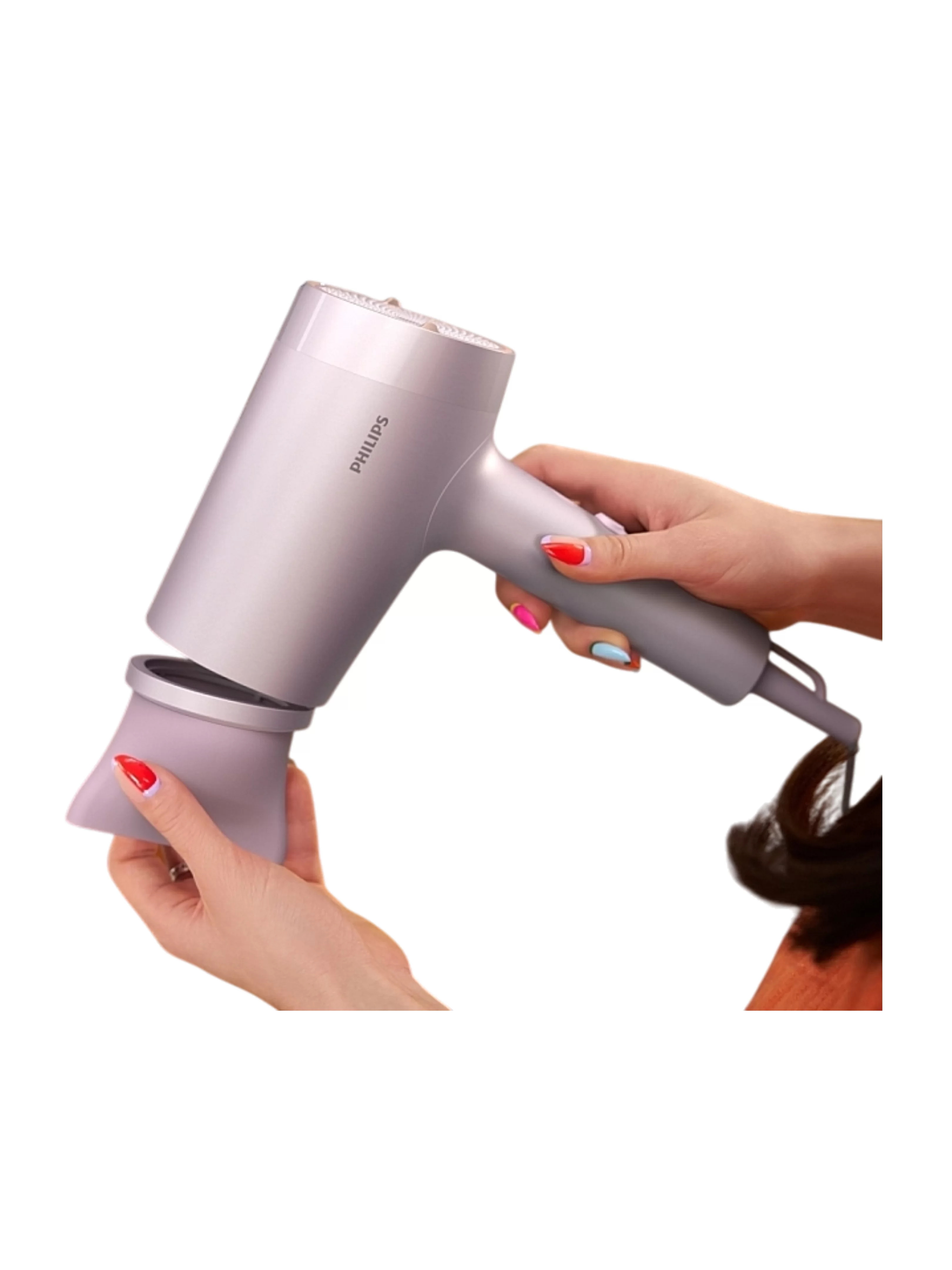 Фен Philips BHD723/10 (полноразмерный / 1800 Вт / 4 режима / холодный воздух / шнур - 2 м / диффузор)-6