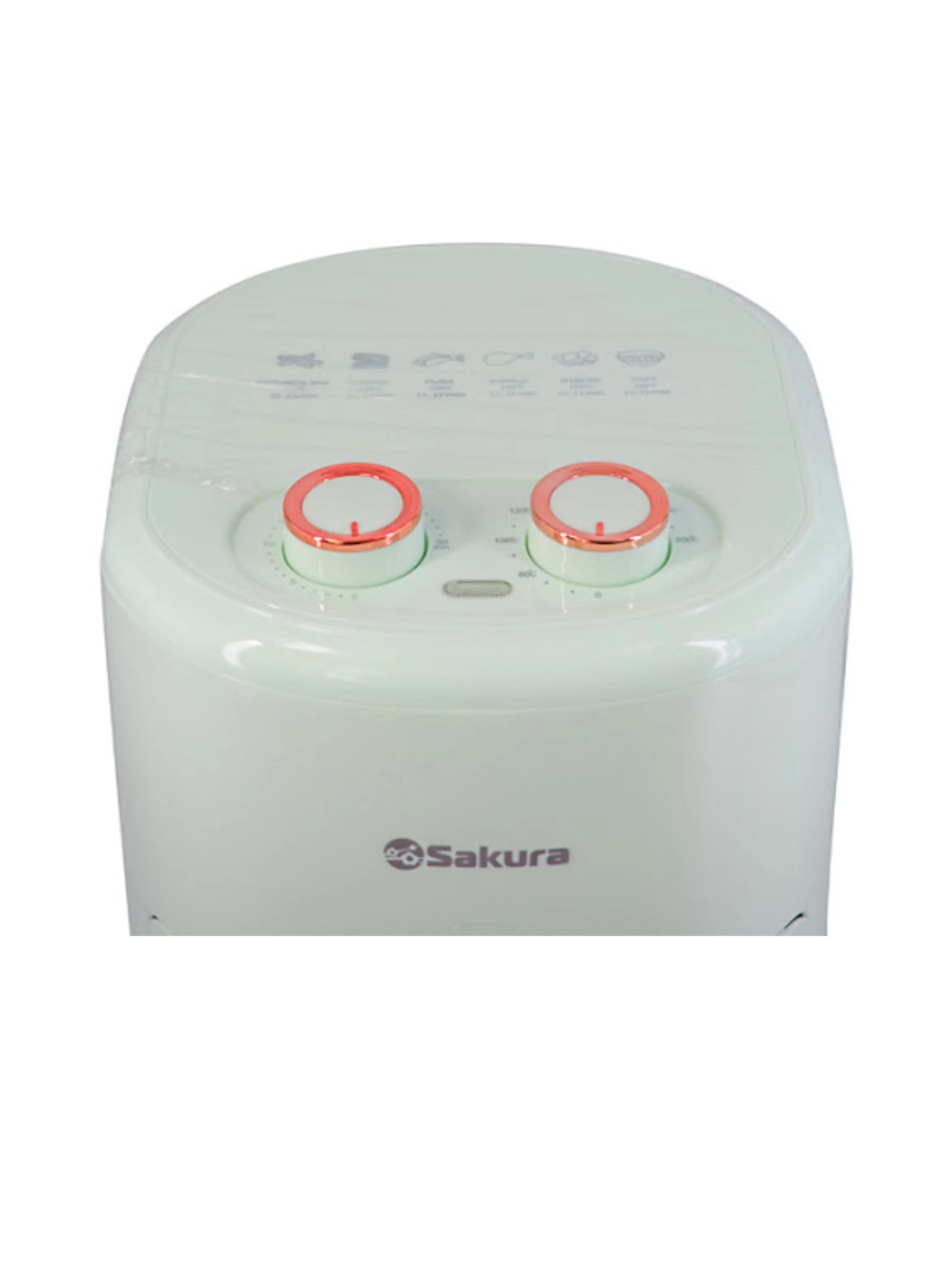 Аэрогриль Sakura SA-7677GR (1200 Вт, 4 л, упр. - механическое, программ - 9, таймер - 30 мин)-1