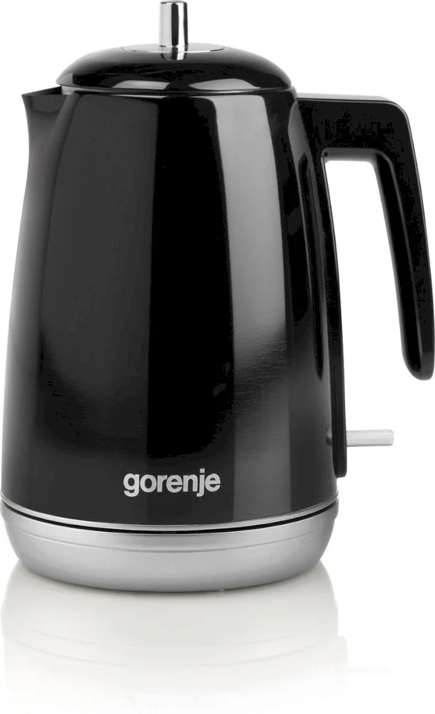 Чайник Gorenje K15RLBK (2200Вт / 1,7л / металл/пластик / черный)-0