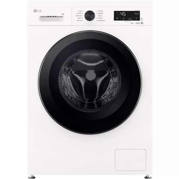 Стиральная машина LG F2X10S7NWK (47,5см / 7кг / 1200об / пар / AI DD™ / Steam™ / А+++)-0