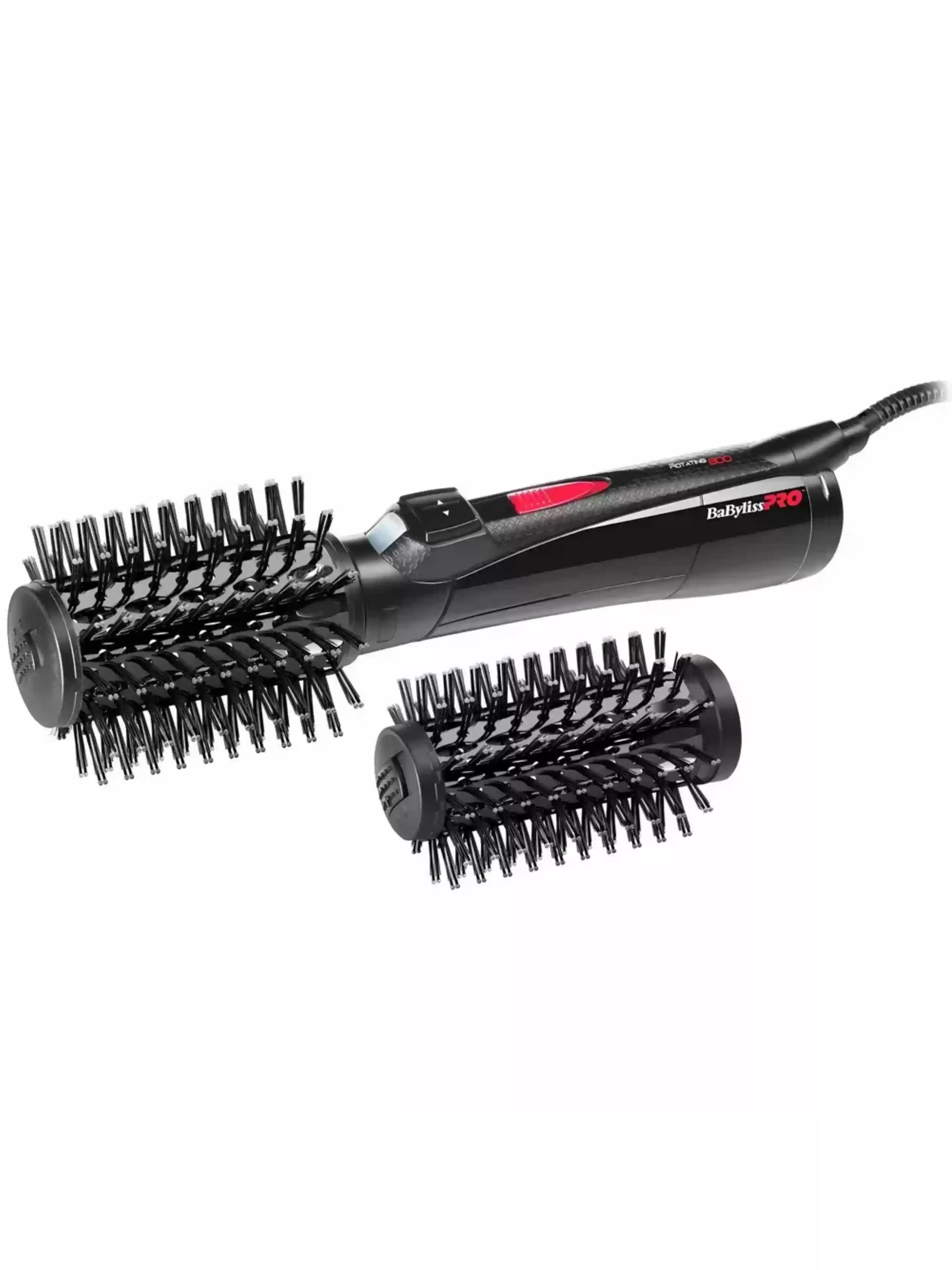 Фен-щетка Babyliss PRO BAB2770E (800 Вт, вращающаяся щетка, диаметр - 40,50 мм, генератор ионов, холодный воздух, насадок - 2 шт, шнур - 2,7 м)-0