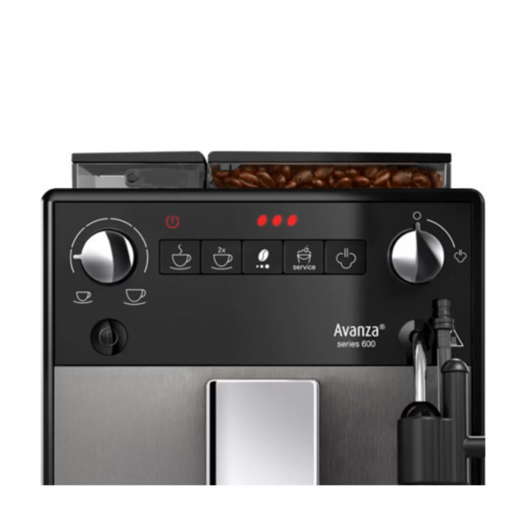 Кофемашина Melitta Avanza F27/0-100 (кофе зерновой/ 1450 Вт/ 1.5 л/ автоматический капучинатор/ 5 напитков)-2
