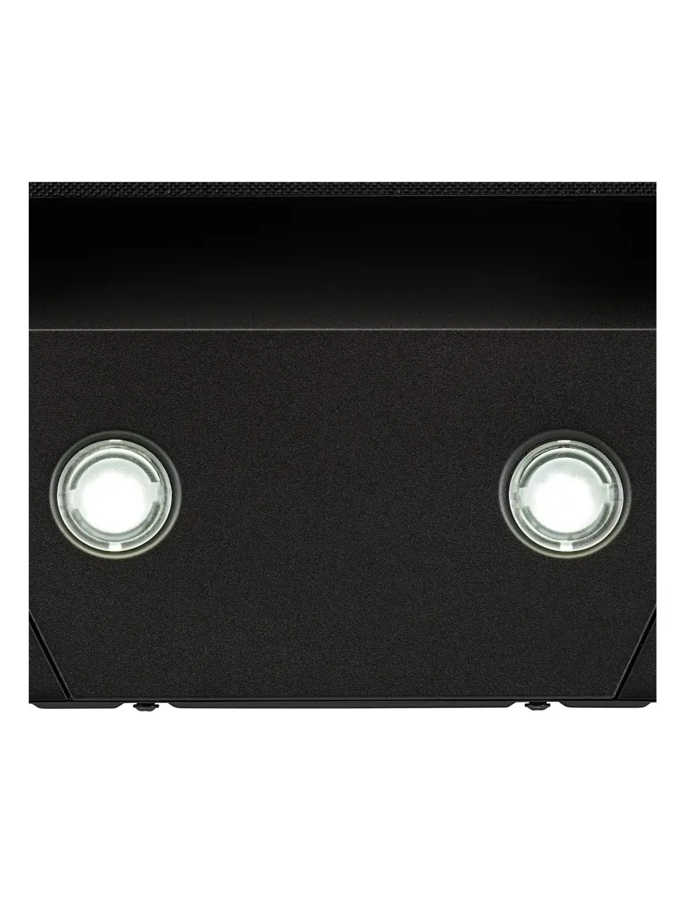 Вытяжка наклонная KRONA HELGA 600 black PB (950 м³/ч / 100 Вт / LED освещение 2x1 Вт / ширина - 59.6 см / чёрный / стекло)-3