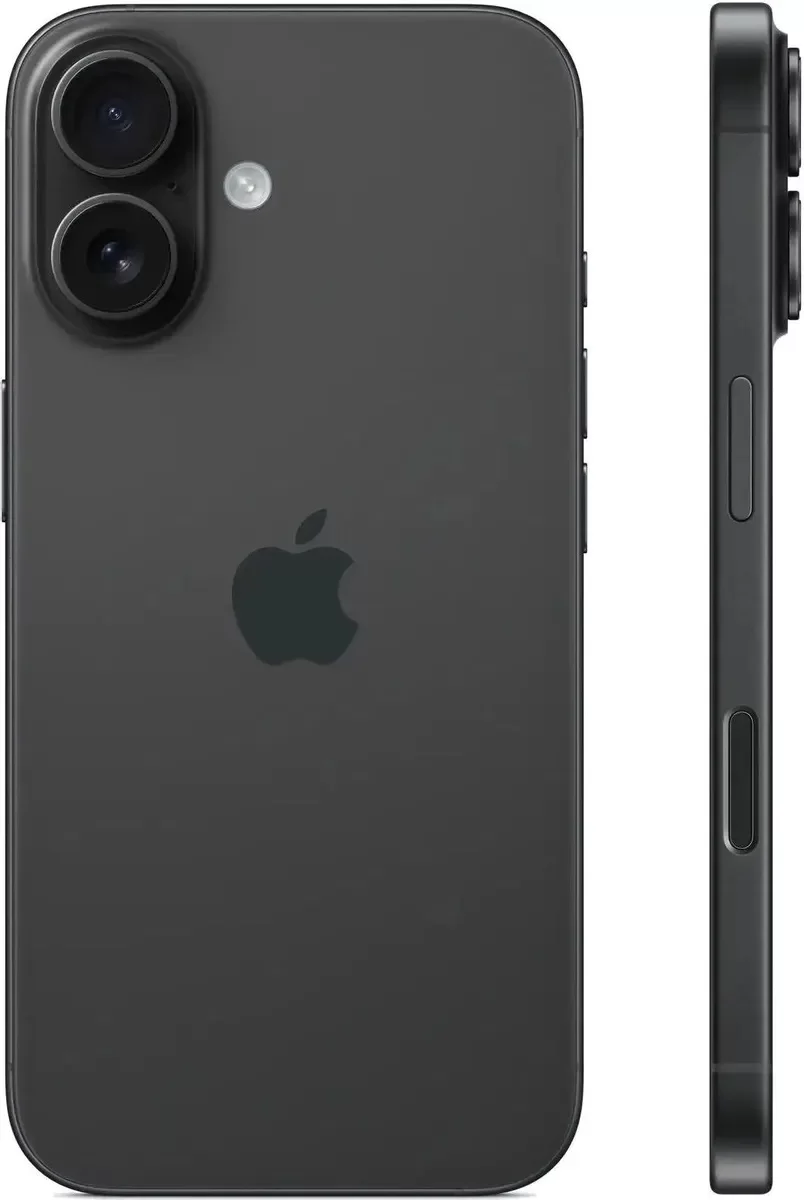Смартфон Apple iPhone 16 128 ГБ, черный-1