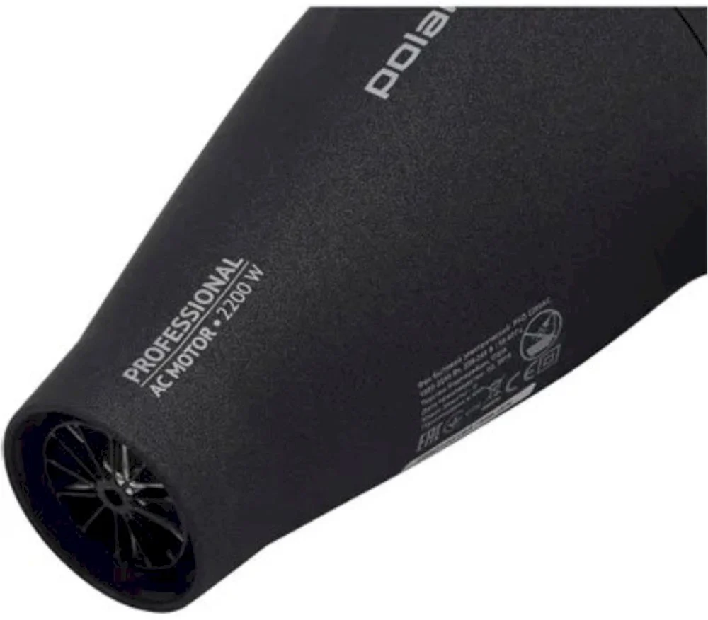 Фен Polaris PHD 2289AC (полноразмерный/ 2200 Вт / 3 режима / холодный воздух / шнур - 1,8 м / ионизация / AC-мотор)-1