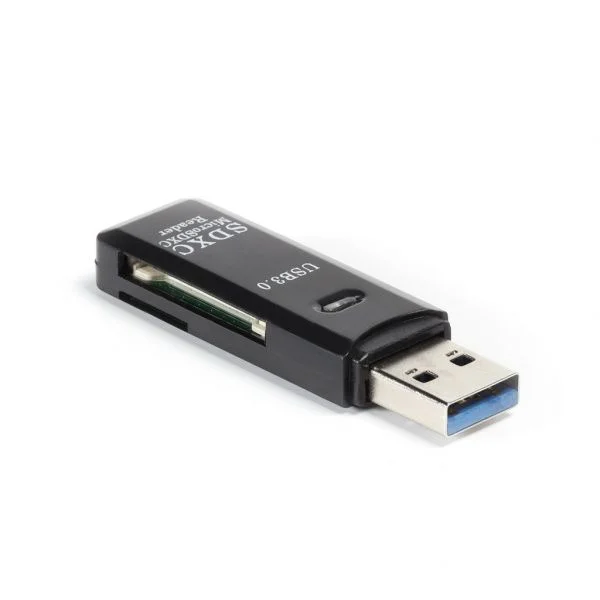 Картридер Smartbuy 750, USB 3.0 SD/MicroSD, черный-0