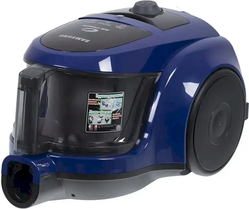 Пылесос Samsung VCC4520S36 (1600/350 Вт, контейнер 1,3л, синий)-2