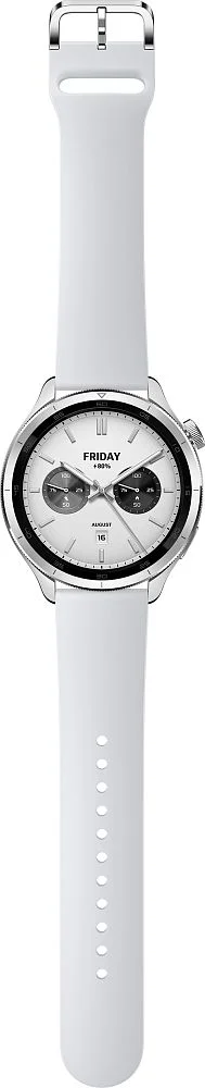 Смарт-часы Xiaomi Watch S4 Bluetooth, серебристый (BHR9197GL)-2
