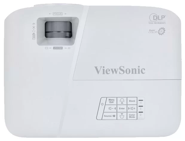 Проектор Viewsonic PA503S/PA503SE 3800 ANSI люмен | SVGA 800x600 | лампа 190W | 22000:1 | 1.19м-13.11м (100"@3.98м)/UK-11