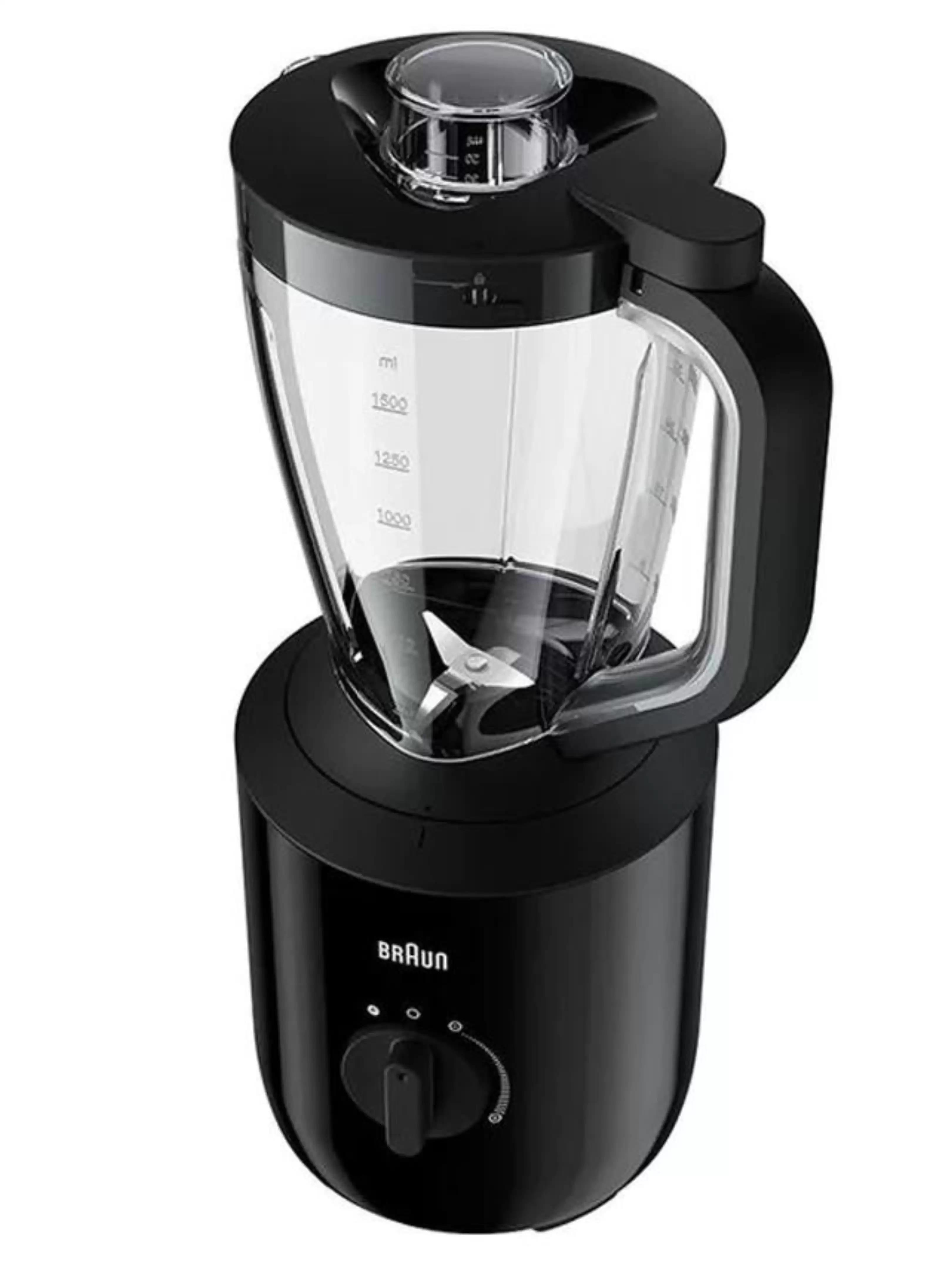 Блендер стационарный Braun JB3100BK (800 Вт/ плавная регулировка скорости/ 1500 мл/ кувшин / материал чаши - пластик)-1