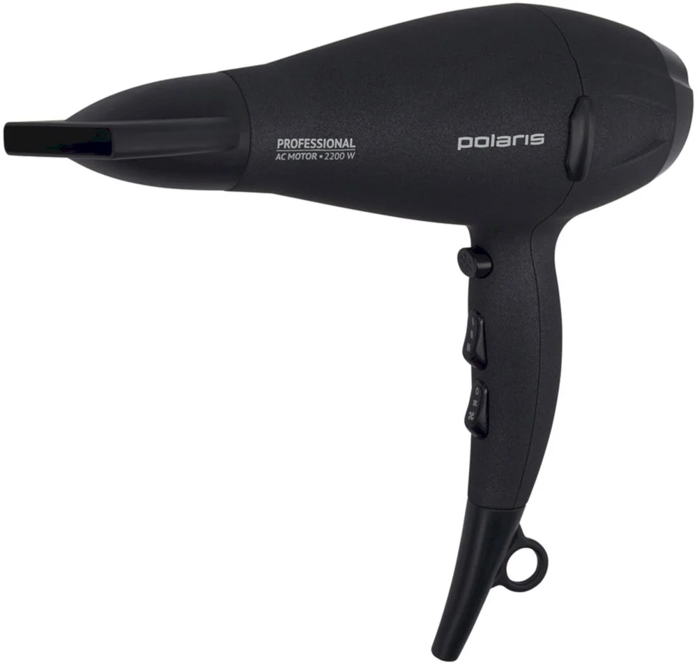 Фен Polaris PHD 2289AC (полноразмерный/ 2200 Вт / 3 режима / холодный воздух / шнур - 1,8 м / ионизация / AC-мотор)-0