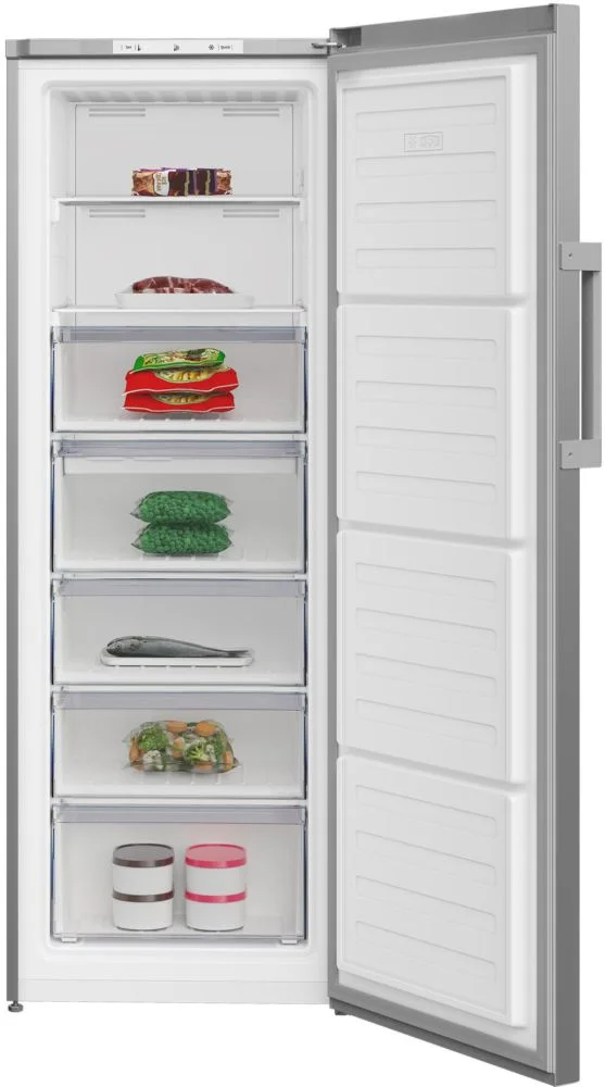 Морозильная камера Beko B1RFNK292S (Объем - 293 л / Высота - 171,4 см / А+ / Серебристый / NoFrost)-2