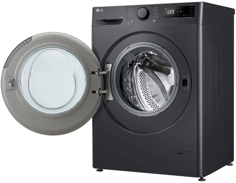Стиральная машина LG F4WR511S2M (62см / 11кг / 1400об / пар / AI DD / TurboWash™360 / Inverter Direct Drive / Чёрная / A+++)-12