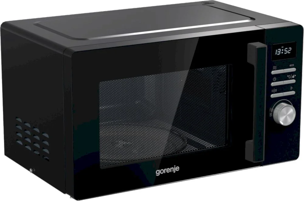 Микроволновая печь Gorenje MO23A3BH (Advanced / 23 л, 800 Вт, переключатели кнопки + поворотный механизм, черный)-0