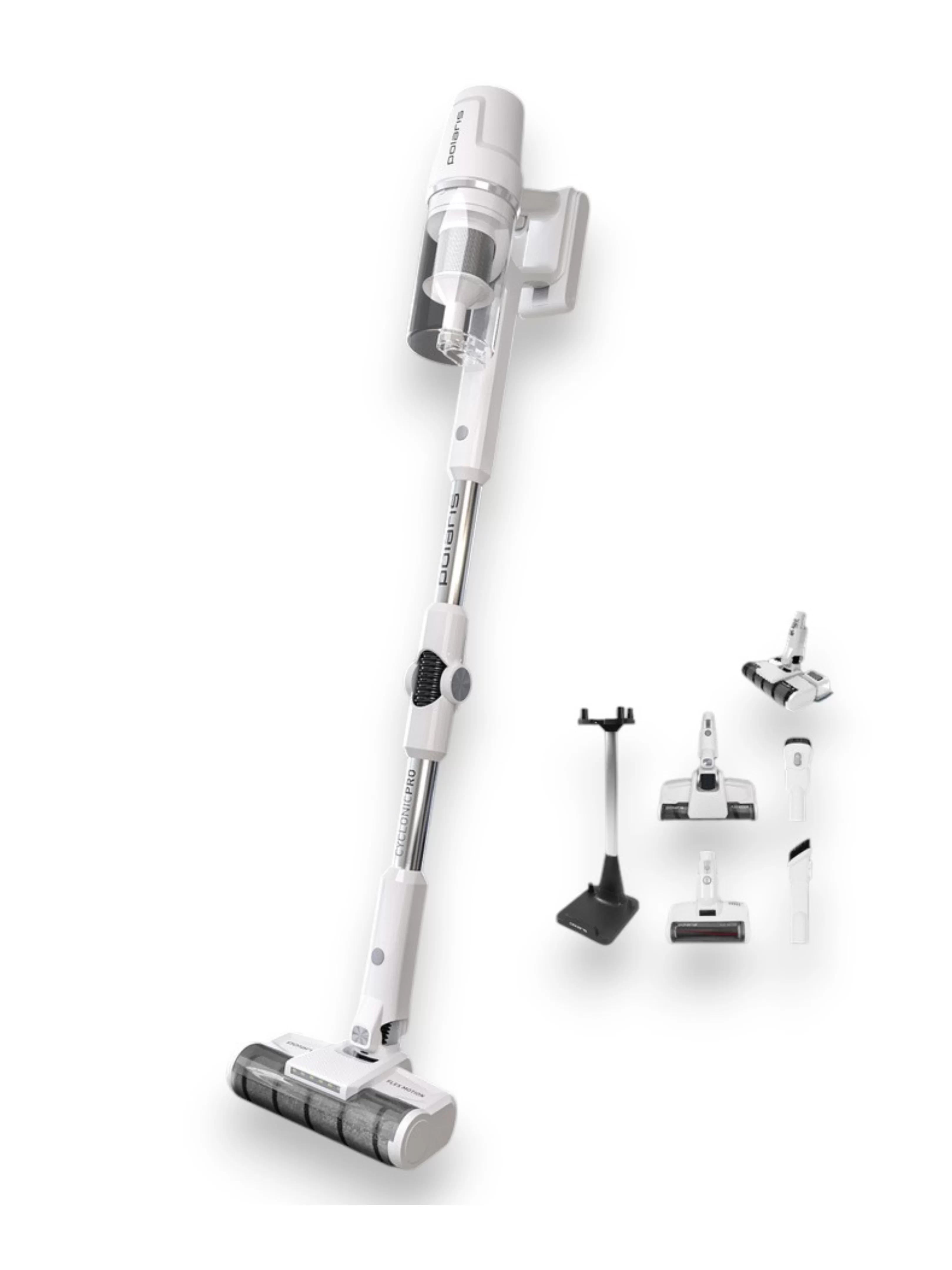 Пылесос вертикальный Polaris PVCS 4050 CyclonicPRO (500 Вт / 180 Вт, контейнер 0,4 л, уборка: сухая, влажная, время работы до 60 мин)-1